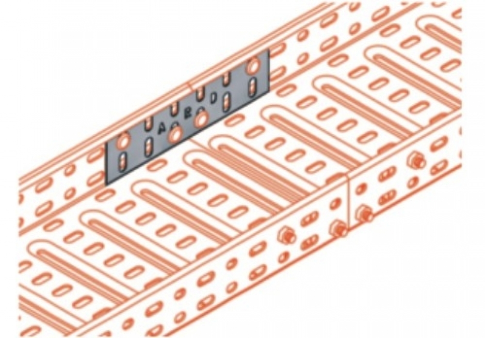 Imbinare pentru jgheab metalic h= 60mm, comtec, mf0013-42690