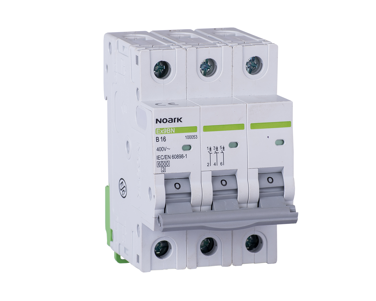 Intrerupator automat Siguranta 3P 8A 6KA caracteristica C Noark Ex9BN 100140