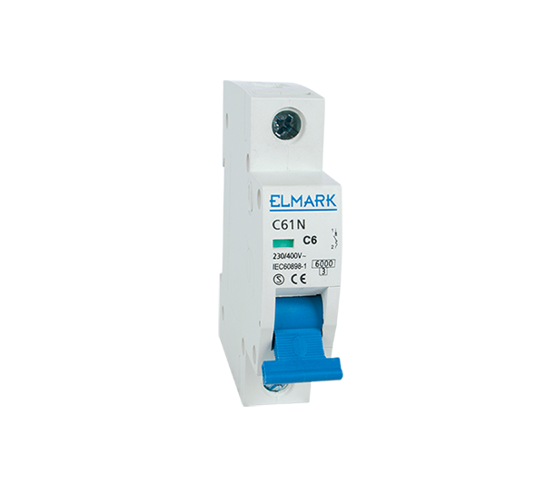 Siguranta electrica automata Elmark 61N 63A 1P Curba C 41163N