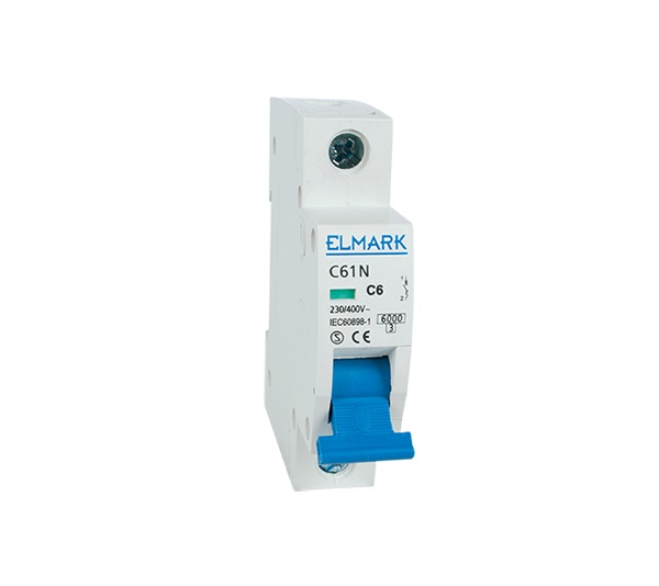 Siguranta electrica automata Elmark 6kA 1P 1A Curba B omega 41501NO,