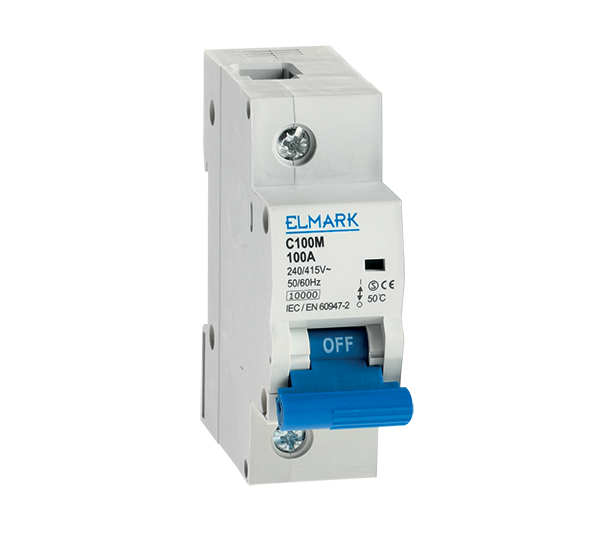 Siguranta electrica automata Elmark C100M 10KA 1P 100A Curba B 41190B 