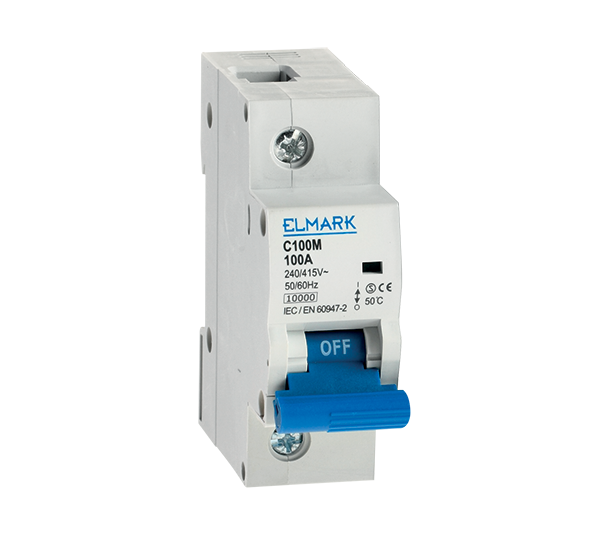 Siguranta electrica automata Elmark C100M 10KA 1P 125A Curba B 41195B