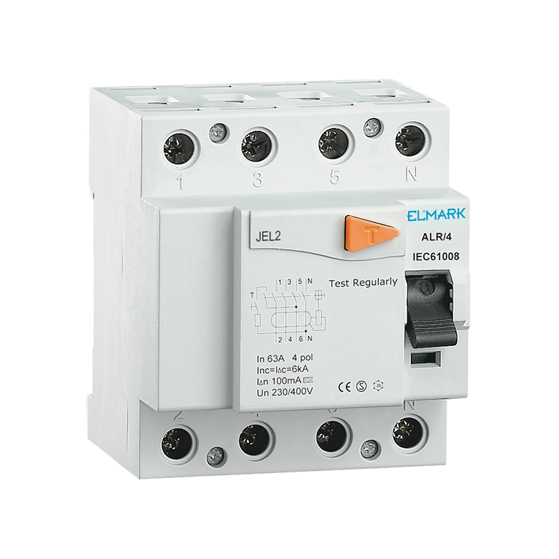 Intreruptor automat diferential Elmark JEL2 RCD TIP AC 4 5kA 4P 10A 30mA 40810,