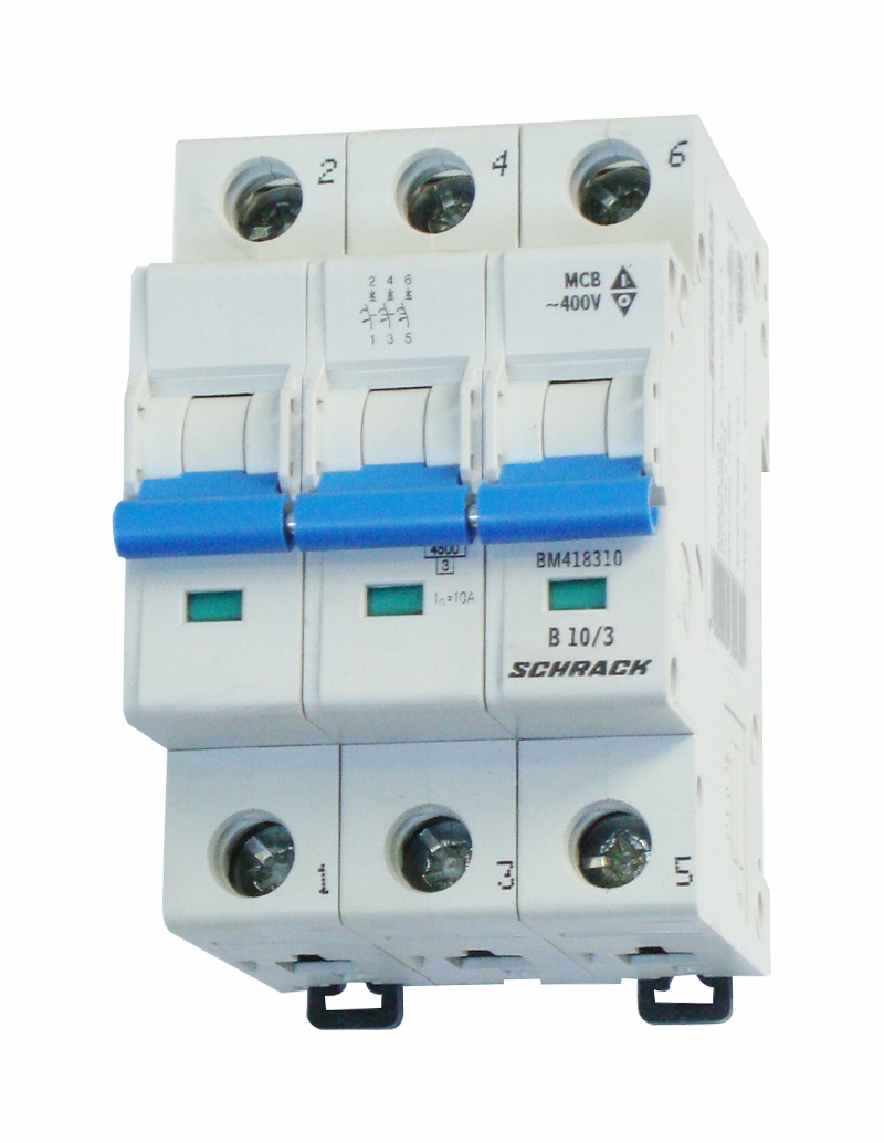 Intrerupator, automat, tripolar, 3p, schrack, curba, b, 32a, 4.5ka, schrack, bm418332--