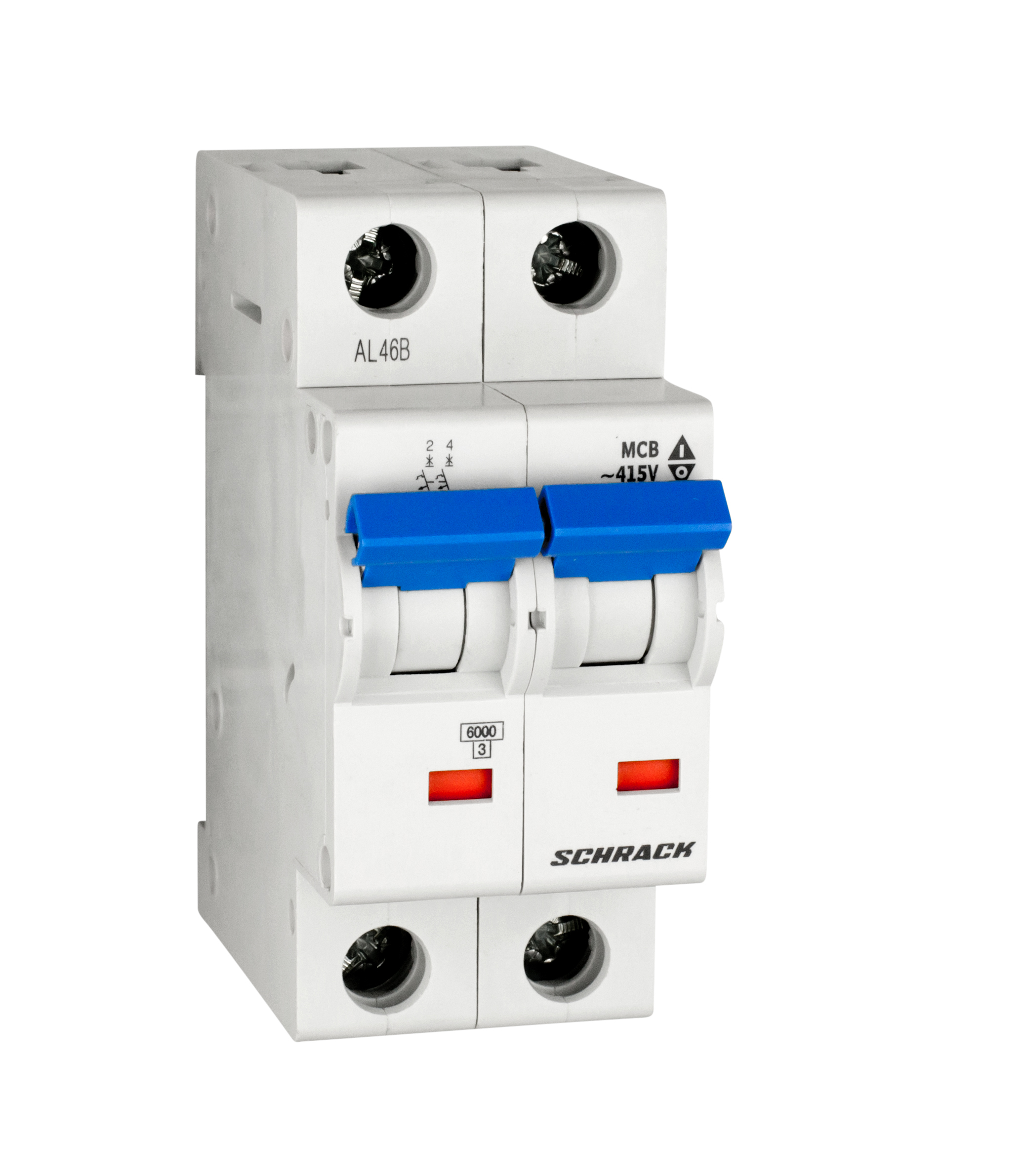 Intrerupator, Automat, Bipolar, 2P, Schrack, Curba, C, 32A, 6kA, Schrack, BM617232--