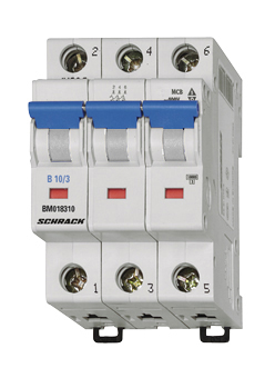 Intrerupator, automat, tripolar, 3p, schrack, curba, d, 50a, 10ka, schrack, bm019350--