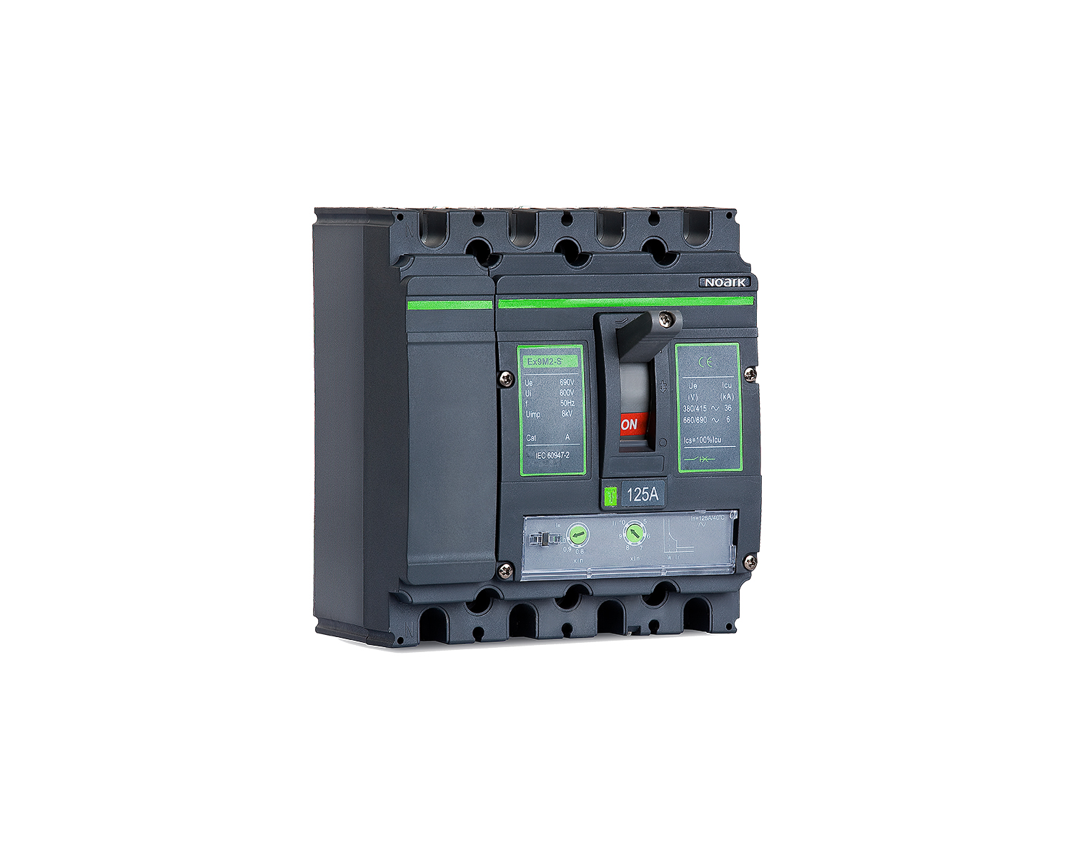 Intreruptor automat tip usol 4P 250A 36kA dimensiune cadru M2 Noark Ex9M2S TM 111912