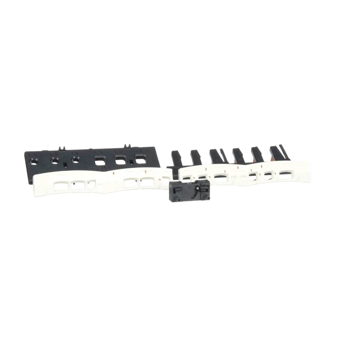 Kit pentru asamblarea contactoarelor inversoare 3P LC1D09-D38 cu cleme cu șurub cu interblocare electrica Schneider LAD9R1V