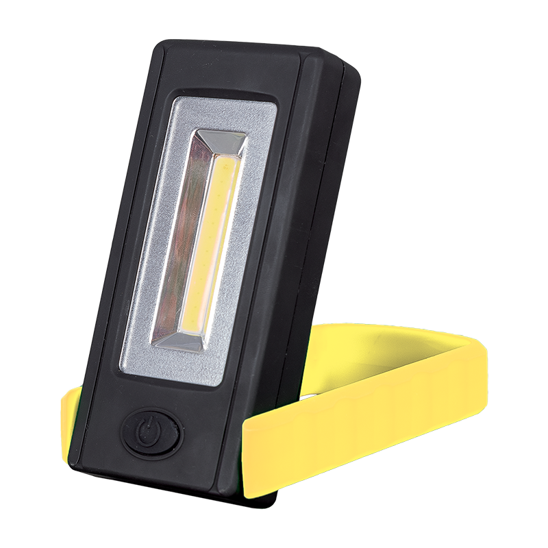 Lampa De Lucru, cu Baza Rotativa, 3W COB, galbena  100169/Y, Elmark