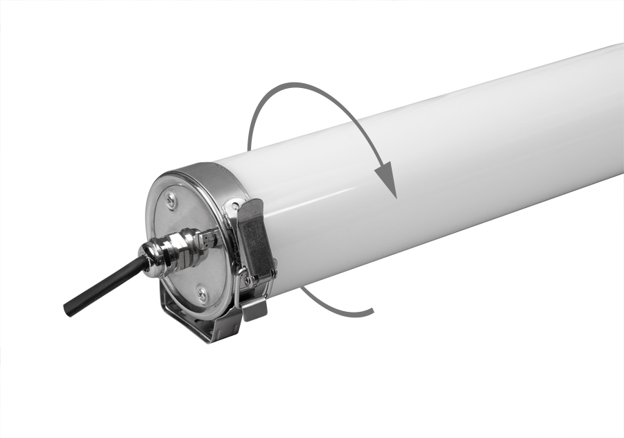 Lampa LED Industriala, tubulara, 50W, 4000K, IP69K, IK10, 1.5m, Ultralux, LCT1505040