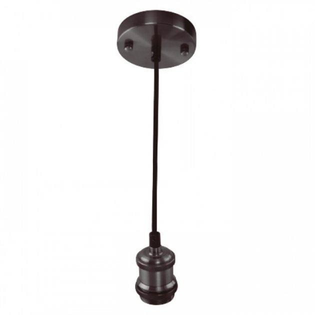 Pendul, Horoz, Tesla, Negru, Perlat, 1M, 1XE27, Max 60W, 021-003-0001