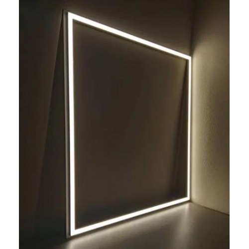 Led Panel, Rama cu LED, CAPELLA-48, ALB, Patrat, ST, 595x595mm, 48W, 6400K, 175-265V, Horoz, 056-012-0048