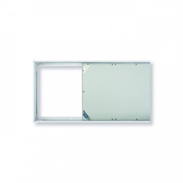 Led Panel, Rama montaj LED, FRAME-3060, ALB, Dreptunghiular, PT, 300x600mm, Horoz, 111-002-0001