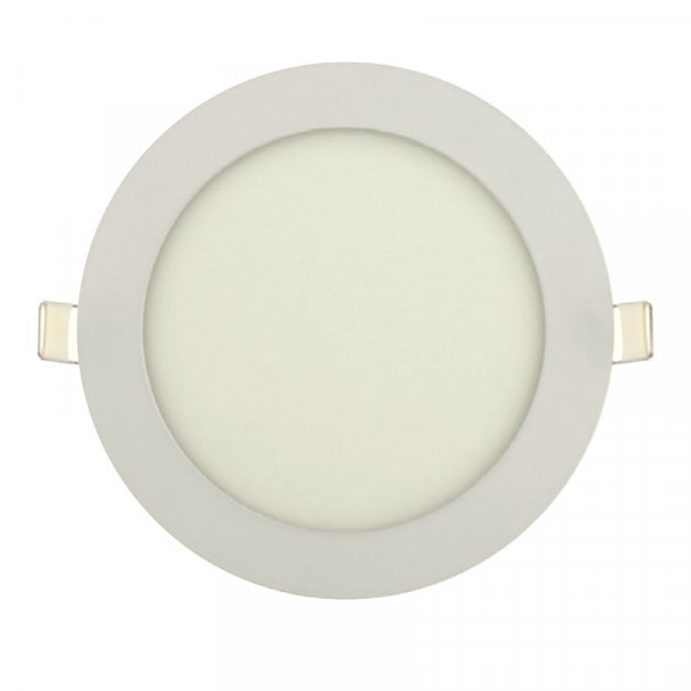 Led Panel, Spot LED, SLIM-15, ALB, Rotund, ST, 190mm, 15W, 6400K, 220-240V, Horoz, 056-003-0015