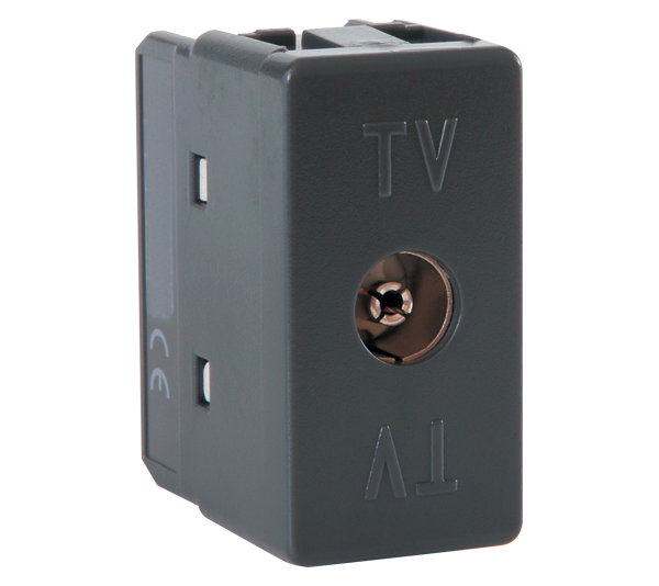 Life style Priza TV Negru Elmark 31301