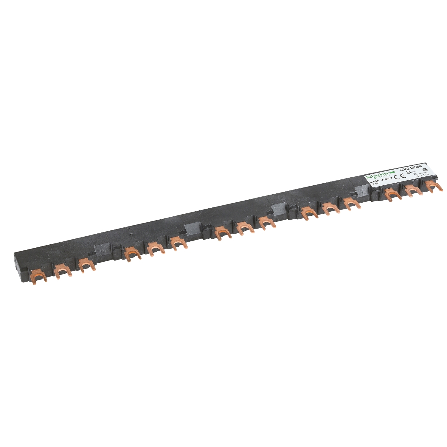 Linergy FT - Bară pieptene Busbar - 63 A - 5 prize - pas de 54 mm Schneider GV2G554 