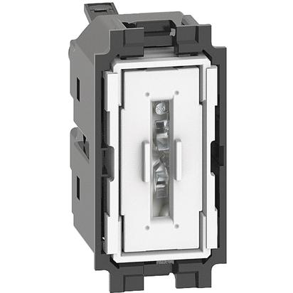 Intrerupator cap scara Bticino Living Now iluminabil 1P 10A 1M borne automate K4003A 