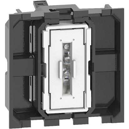Intrerupator cap scara Bticino Living Now iluminabil 1P 10A 2M borne automate K4003M2A 