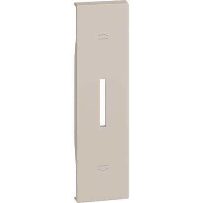 Placa Bticino Living Now intrerupator storuri 1M Nisip KM06