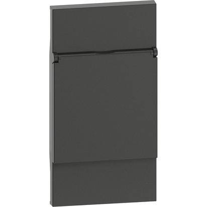 Placa Bticino Living Now priza capac 2M Negru KG04P