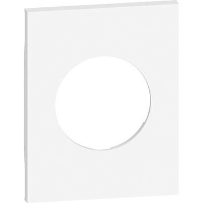 Placa Bticino Living Now priza FR/GER Lampa 3M Alb KW04M3