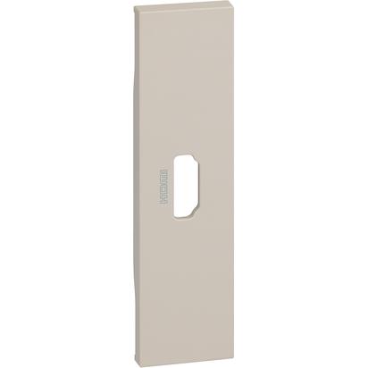 Placa Bticino Living Now priza HDMI 1M Nisip KM14