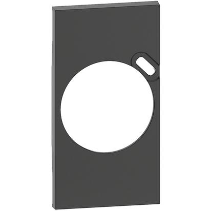 Placa Bticino Living Now priza schuko USB C Negru KG62