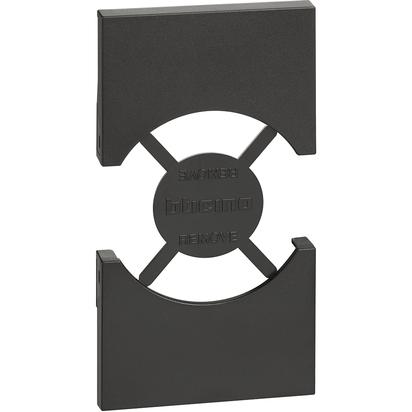 Placa Bticino Living Now priza standard italian  2M Negru KG03