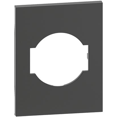 Placa Bticino Living Now priza standard Italian/German 3M Negru KG03M3