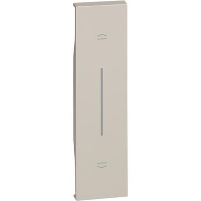 Placa Bticino Living Now storuri 1M Nisip KM05