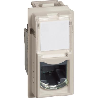 Priza date Bticino Living Now RJ45 1M f UTP cat5E Nisip KM4279C5E