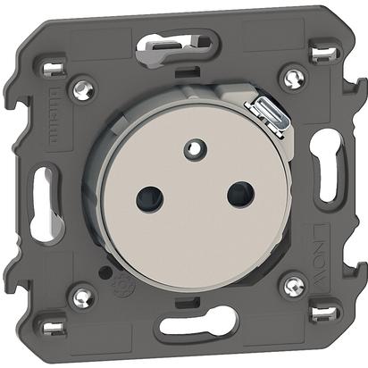 Priza schuko Bticino Living Now standard German Incarcator USB Tip C 1,5A Nisip KM4142USB