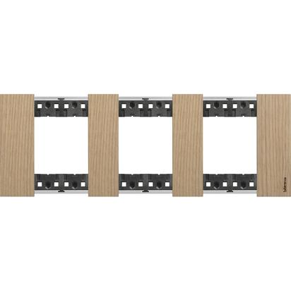 Rama ornament Bticino Living Now 2+2+2 Stejar KA4802M3LM