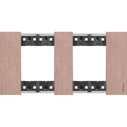 Rama ornament Bticino Living Now 2+2 Cupru KA4802M2ZM 