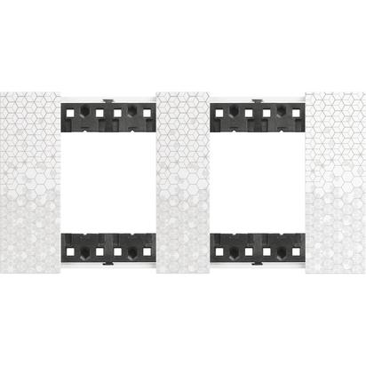 Rama ornament Bticino Living Now 2+2 PIXEL KA4802M2MW