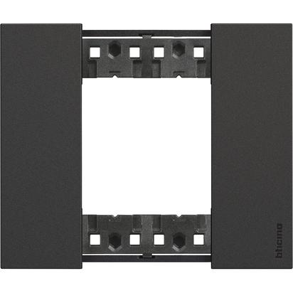 Rama ornament Bticino Living Now 2M neagra KA4802KG