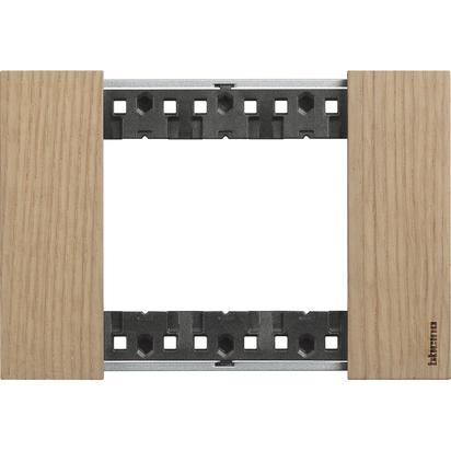 Rama ornament Bticino Living Now 3M Stejar KA4803LM