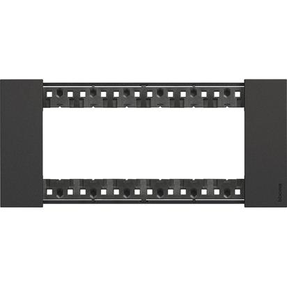 Rama ornament Bticino Living Now 6M Neagra KA4806KG
