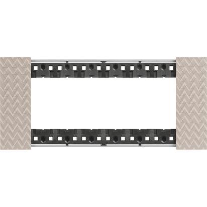 Rama ornament Bticino Living Now 6M OPTIC KA4806MM
