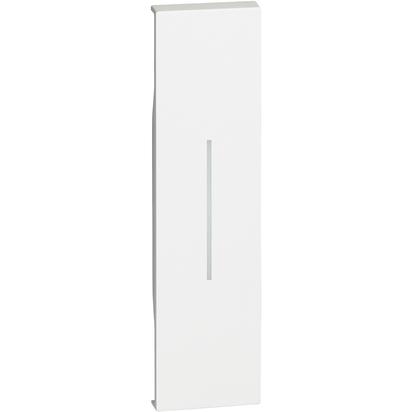 Placa Bticino Living Now 1 M pentru referinta K4001C si K4003C Alb KW01
