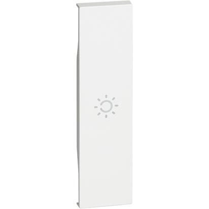 Placa Bticino Living Now lumina 1 M Alb KW01A