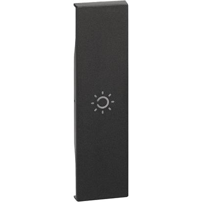 Placa Bticino Living Now lumina 1 M Negru KG01A