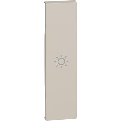 Placa Bticino Living Now lumina 1M Nisip. KM01A