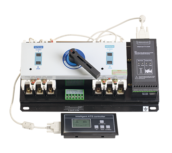 Manager de retea automat EQ1-630 630A + Comanda la distanta 44634 Elmark