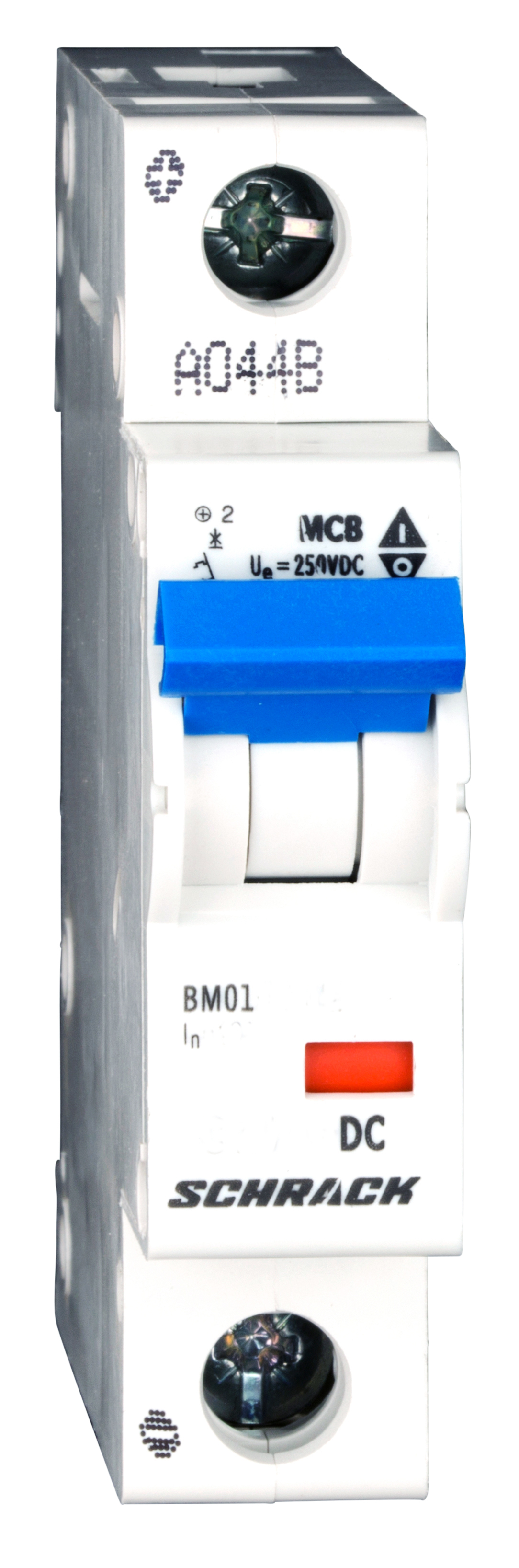 Intrerupator, automat, mcb, monopolar, 1p, curba, b, 25a, 40°c, 10ka, curent continuu, schrack, bm014125me