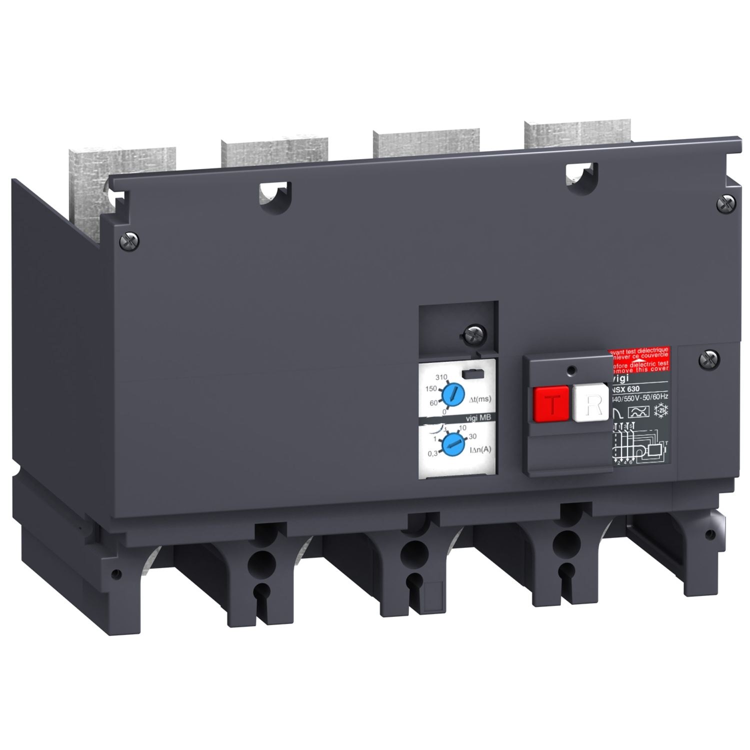Modul Diferential Compact Vigi Mb - 300 - 30000 Ma - 200 - 440 V - 4 Poli Schneider LV432456