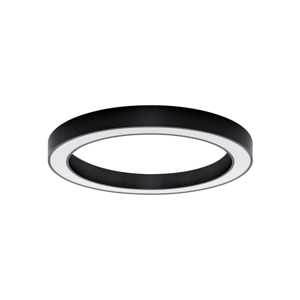 Modul Rotund, LED RInGS 35W 4000K D600 NEGRU, Elmark, 99RInG6004035/BL