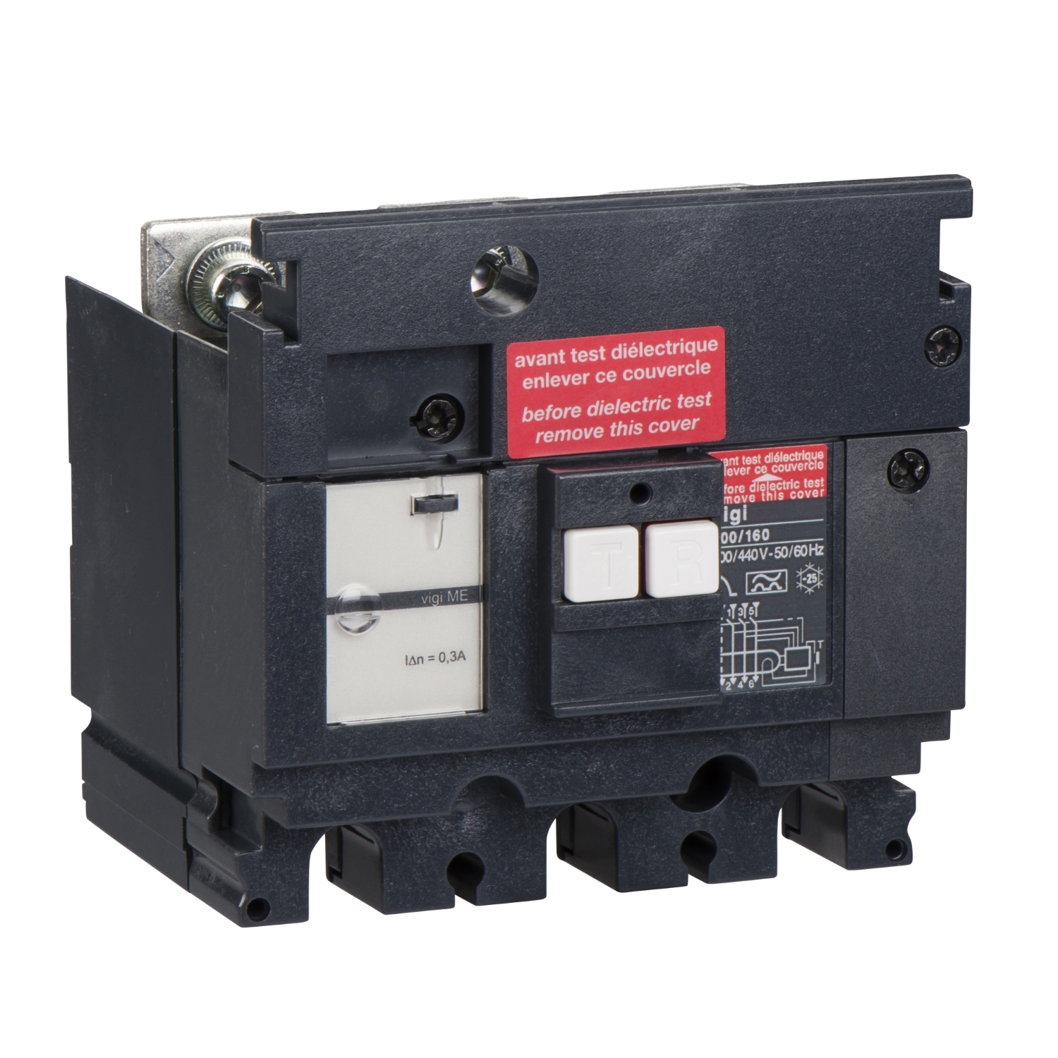 Modul Diferential Vigi Compact Vigi Me - 300 Ma - 200 - 440 V - 3 Poli Schneider LV429212