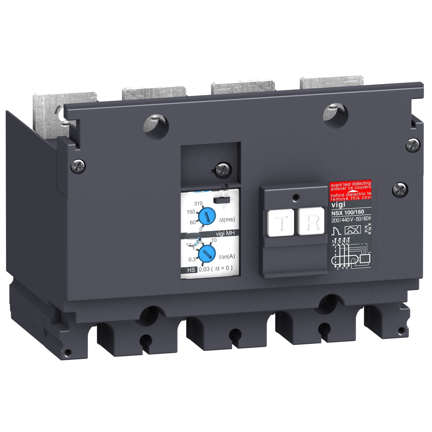Modul Diferential Vigi Compact Vigi Me - 300 Ma - 200 - 440 V - 4 Poli Schneider LV429213