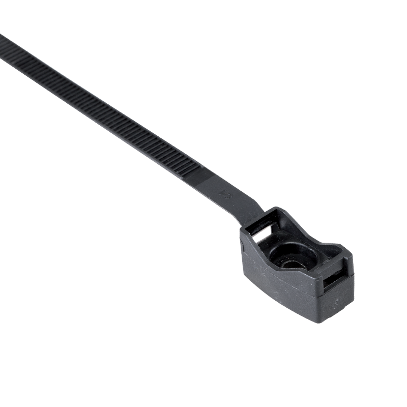 MT-8 Suport cablu cu brida – NEGRU (20 BUC/PACHET) Elmark 500444